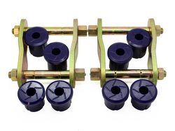 Schmierbare Sch&auml;kel mit Buchsen - nur hintere Federbefestigung KIT0193RSK