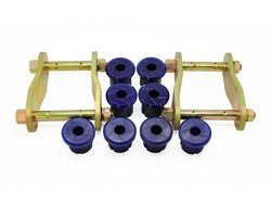 Schmierbare Sch&auml;kel mit Buchsen - nur hintere Federbefestigung für Toyota Land Cruiser (2001 - 2007), Art.-Nr. KIT0156RSK