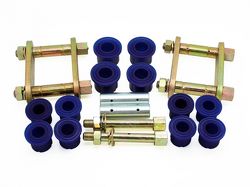 Schmierbare Sch&auml;kel mit Buchsen für Nissan Navara D23 - D23/NP300 Allradantrieb Single & King Cab (Blattfedern an HA) (2014 - 2017), Art.-Nr. KIT0211SK