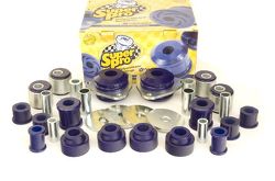 Radius Lenker und Panhardstab Buchsenkit mit Nachlaufanpassung für Land Rover Range Rover AE, AN, HAA, HAB, HAM, HBM, RE, RN - Classic (1970 - 1981), Art.-Nr. KIT0042ADJK